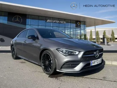 Usado Mercedes CLA220 AMG Line Premium Plus 190 HP (139 kW) 2022 Cinzento Sedan