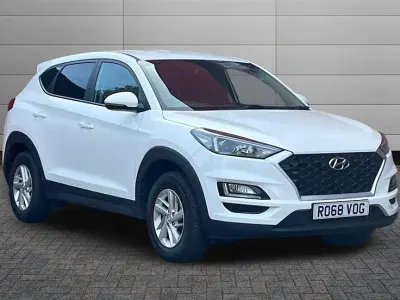 Used Hyundai Tucson 132 HP (97 kW) 2018 Polar white SUV