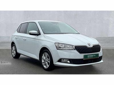 Used Skoda Fabia SE 60 HP (44 kW) 2020 White Hatchback