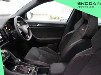 Used Skoda Kodiaq vRS 236 HP (173 kW) 2020 Race blue metallic SUV