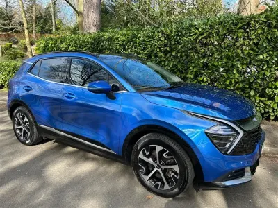 Used Kia Sportage 136 HP (100 kW) 2022 Blue SUV