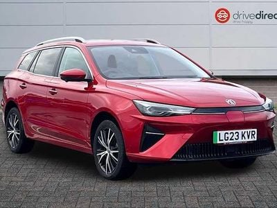 Used MG MG5 EV Trophy 114 kW (156 HP) 2022 Red Estate
