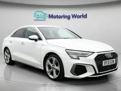 Used Audi A3 S-Line 110 HP (80 kW) 2021 White Sedan
