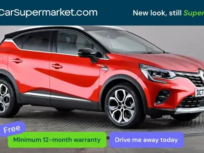 Usado Renault Captur Techno 91 HP (66 kW) 2023 Vermelho SUV