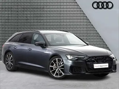 Used Audi A6 Black Edition 261 HP (191 kW) 2024 Grey Estate