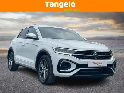 Usado VW T-Roc R-line 150 HP (110 kW) 2024 Branco SUV