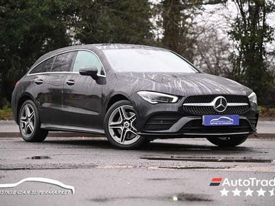 Black Used 2021 Mercedes CLA250e Shooting Brake AMG line Estate | £16,599 (Good price)