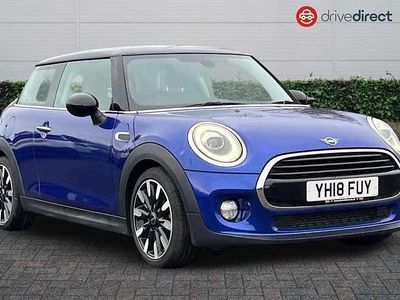 Used Mini Cooper Hatch 136 HP (100 kW) 2018 Blue Hatchback