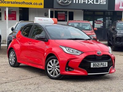 Used Toyota Yaris Hybrid Edition 2021 Orange Hatchback