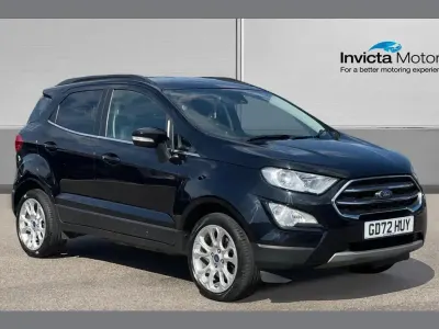 Used Ford Ecosport Titanium 125 HP (91 kW) 2023 Black SUV