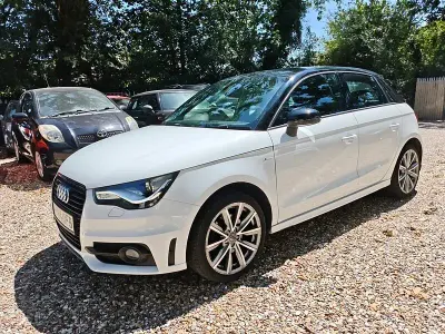 Used Audi A1 Sportback S-Line 2014 White Hatchback