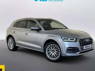 Used Audi Q5 S-Line 190 HP (139 kW) 2019 Silver SUV
