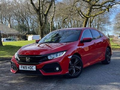 Used Honda Civic SR 126 HP (92 kW) 2019 Red Hatchback