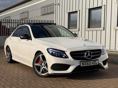 Used Mercedes C250 AMG Line Premium Plus 204 HP (150 kW) 2015 White Sedan