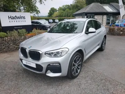 Used BMW X4 M Sport 187 HP (137 kW) 2019 Silver SUV