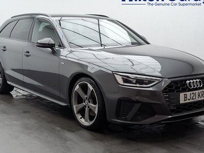 Used Audi A4 Black Edition 136 HP (100 kW) 2021 Grey Estate
