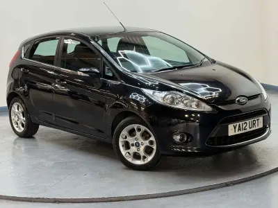 Used Ford Fiesta Zetec 2012 Black Hatchback