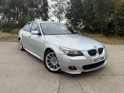 Used BMW 530 M Sport 268 HP (197 kW) 2007 Silver Sedan