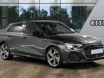 Used Audi A3 Black Edition 150 HP (110 kW) 2025 Grey Hatchback
