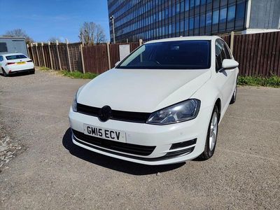 Used VW Golf VII Match 2015 White Hatchback