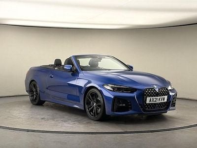 Used BMW 430 Cabriolet M Sport 258 HP (189 kW) 2021 Portimao blue Cabriolet