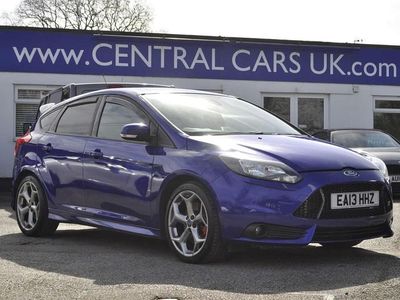 Used Ford Focus ST 2013 Blue Hatchback