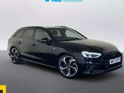 Used Audi A4 Black Edition 150 HP (110 kW) 2023 Black Estate