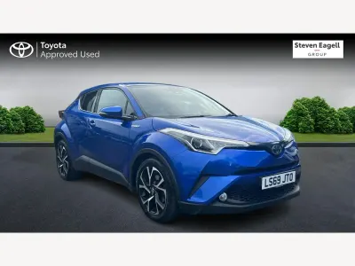 Used Toyota C-HR Design 122 HP (89 kW) 2019 Blue SUV
