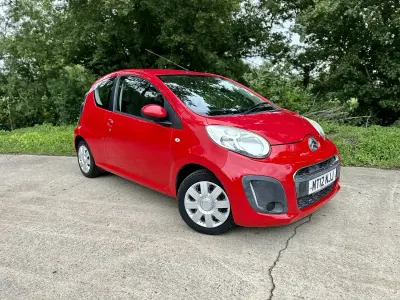 Used Citroën C1 VTR Sport 68 HP (50 kW) 2012 Red Hatchback