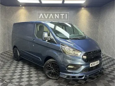 Used Ford Transit Custom Trend 130 HP (95 kW) 2019 Blue Van