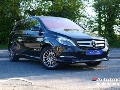 Begagnad Mercedes B250e Premium 131 kW (179 HK) 2017 Svart Minibuss