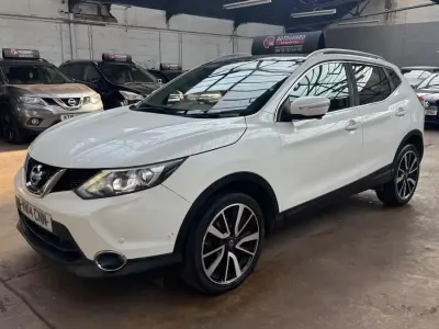 Used Nissan Qashqai Tekna 110 HP (80 kW) 2014 White SUV
