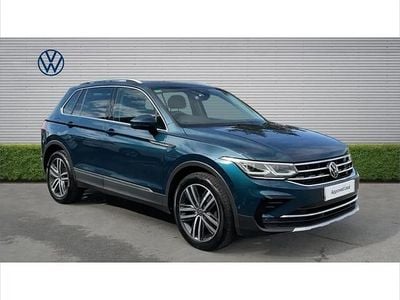 Used VW Tiguan Elegance 150 HP (110 kW) 2021 Blue SUV