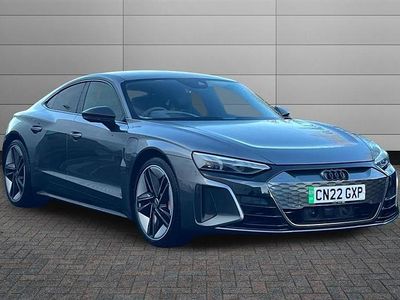 Used Audi e-tron GT quattro Comfort 475 kW (646 HP) 2022 Daytona grey Sedan