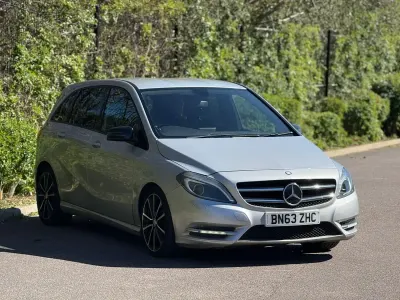 Used Mercedes B200 134 HP (98 kW) 2013 Silver MPV