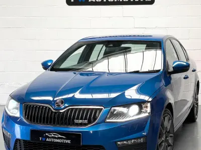 Used Skoda Octavia vRS 150 HP (110 kW) 2016 Blue Estate