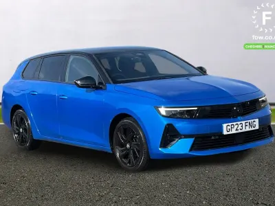Used Vauxhall Astra 130 HP (95 kW) 2023 Blue Estate
