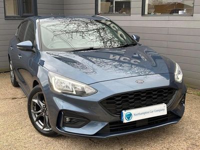 Used Ford Focus ST-Line 125 HP (91 kW) 2019 Blue Hatchback