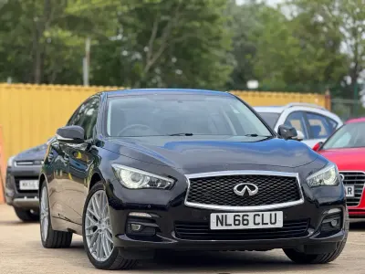 Used Infiniti Q50 Premium 170 HP (125 kW) 2017 Black Sedan