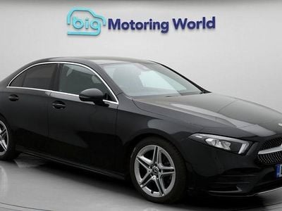Used Mercedes A180 AMG line 136 HP (100 kW) 2020 Black Sedan