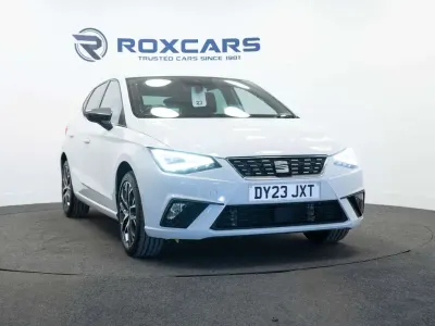 Used Seat Ibiza XCELLENCE 110 HP (80 kW) 2023 White Hatchback