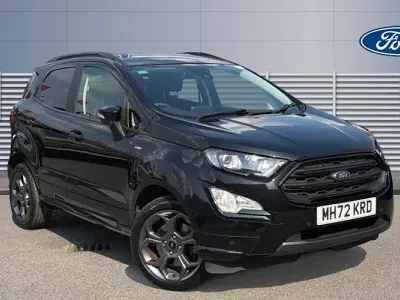 Used Ford Ecosport ST-Line 125 HP (91 kW) 2022 Black SUV