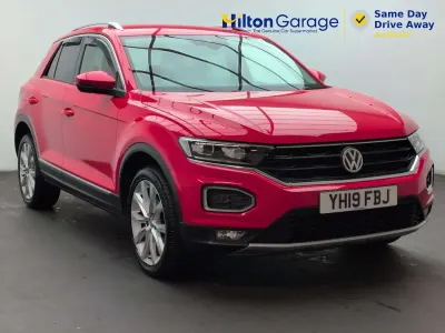 Used VW T-Roc SEL 150 HP (110 kW) 2019 Red SUV