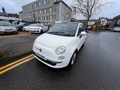 Used Fiat 500 Lounge 69 HP (50 kW) 2011 White Hatchback