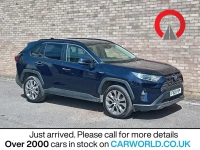 Used Toyota RAV4 218 HP (160 kW) 2021 Blue SUV