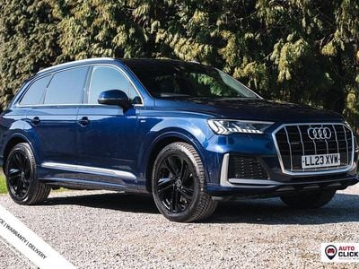 Used Audi Q7 Black Edition 286 HP (210 kW) 2023 Blue SUV