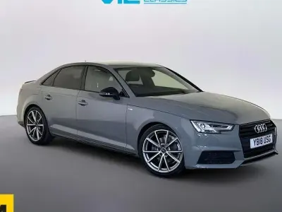 Used Audi A4 Black Edition 150 HP (110 kW) 2018 Grey Sedan