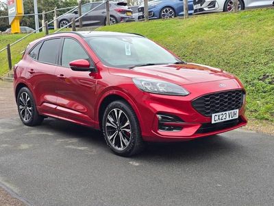 Red Used 2023 Ford Kuga ST-Line X SUV | £19,999 (Fair price)