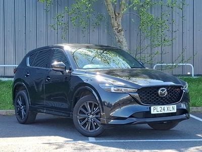 Begagnad Mazda CX-5 Homura-Line 165 HK (121 kW) 2024 Svart SUV