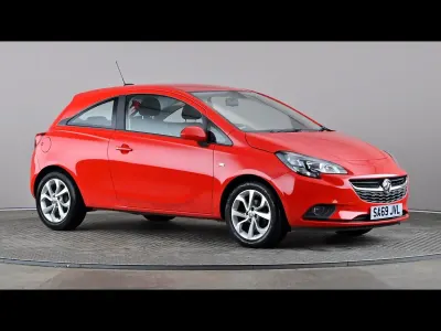 Used Vauxhall Corsa 75 HP (55 kW) 2019 Red Hatchback